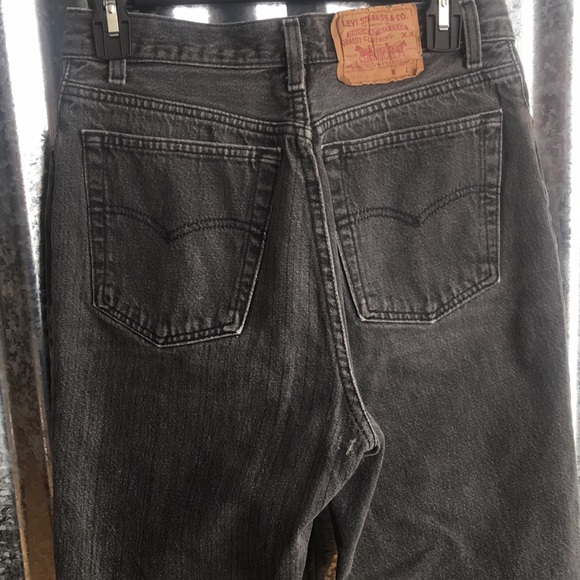 Vintage 80’s black 501 Levi button up fly … - Picture 4 of 8